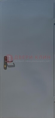 Серая противопожарная дверь ДПП-18 в Воронеже