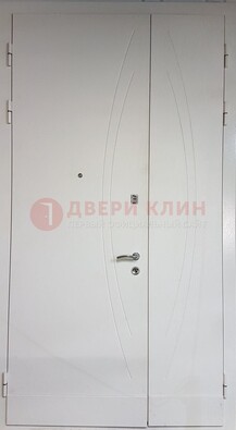Белая тамбурная дверь ДТМ-31 в Воронеже