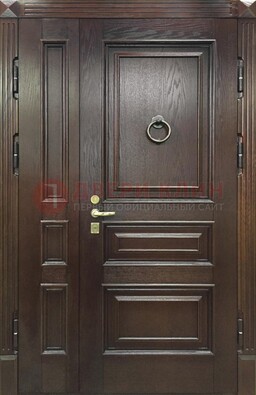 Полуторная металлическая дверь с виноритом ДВТ-253 в Воронеже